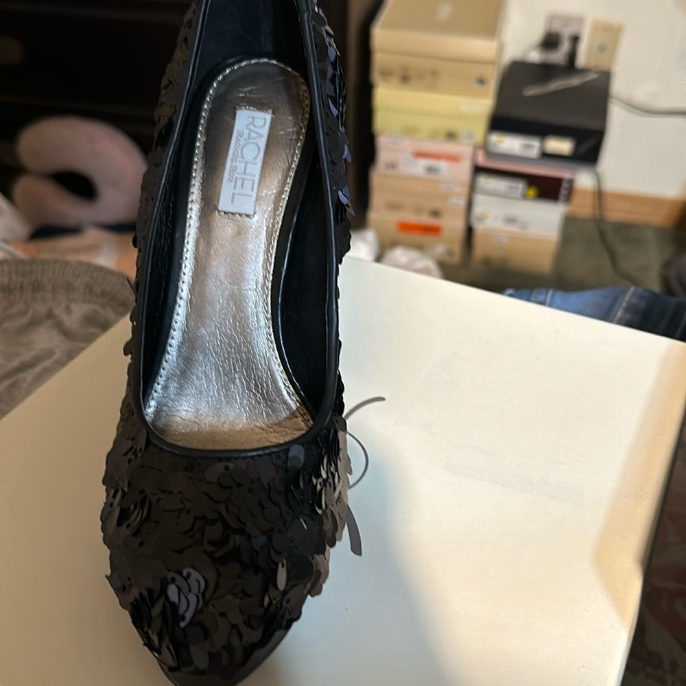 Black heels
